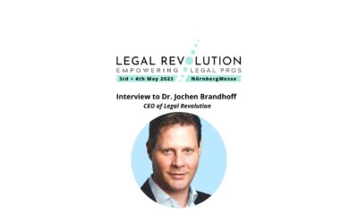 What does the future of law and compliance look like? Interview to Dr. Jochen Brandhoff, CEO of Legal Revolution
